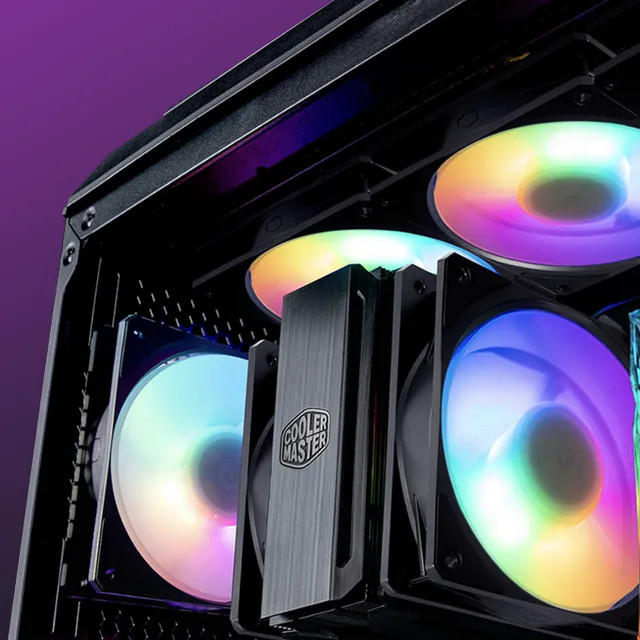 COOLER MASTER WENTYLATOR Mobius 120P ARGB 3-Pack Fan Kit - zdjęcie 2