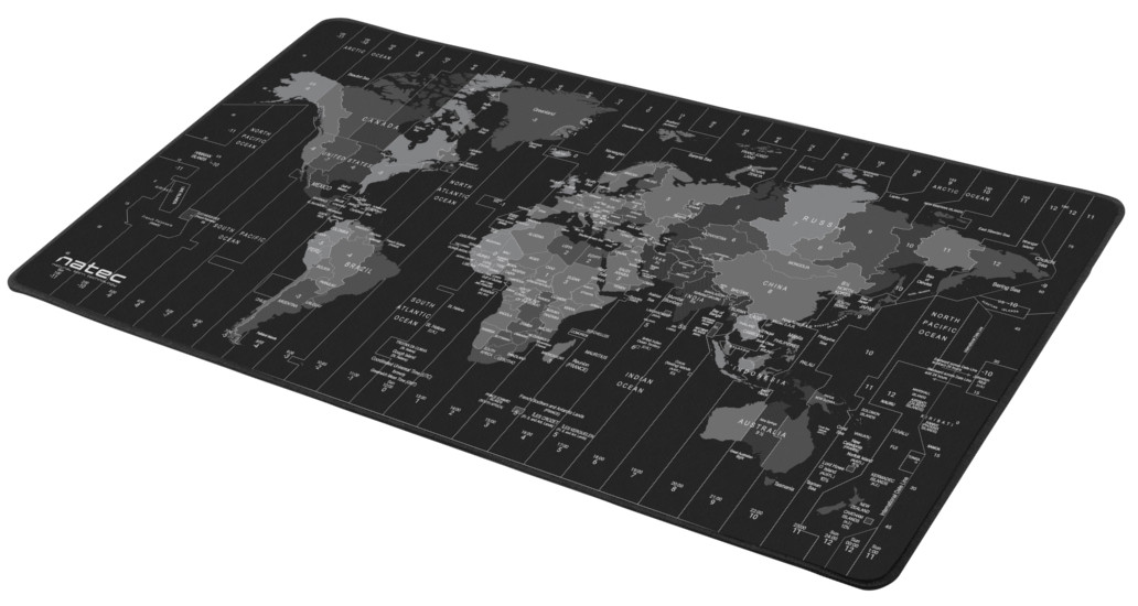 Natec podkładka pod mysz time zone map maxi npo-1119 - zdjęcie 1