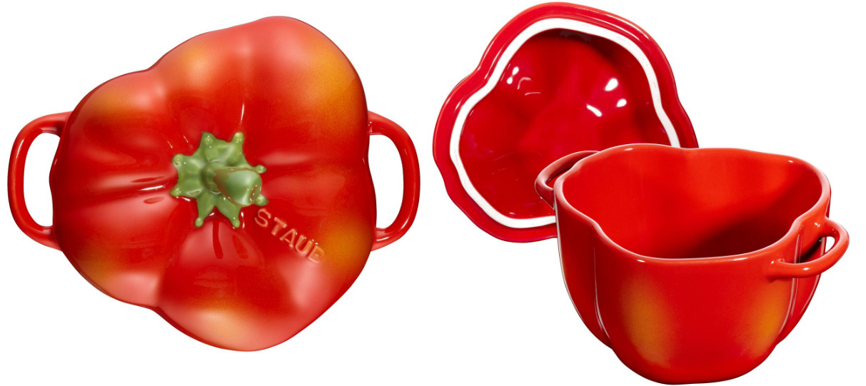 Mini Cocotte okrągły papryka STAUB 40500-325-0 - czerwony 470 ml - zdjęcie 1