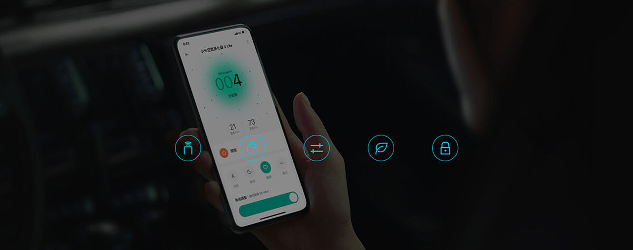 Oczyszczacz powietrza Xiaomi Smart Air Purifier 4 Lite - zdjęcie 9