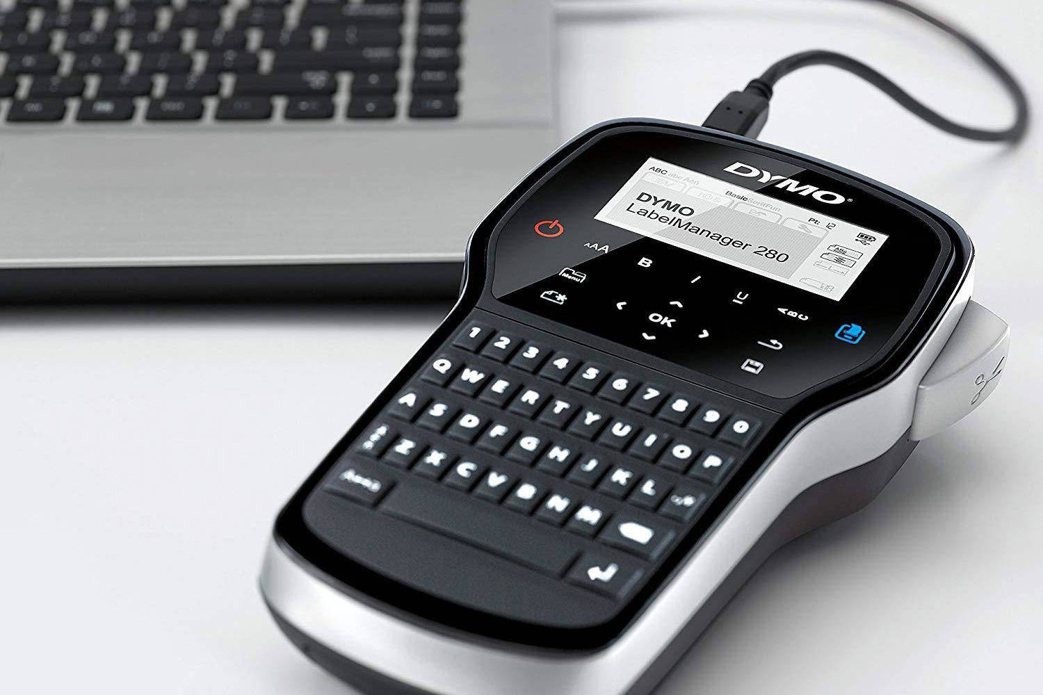 Drukarka etykiet DYMO LabelManager 280 klawiatura QWERTY - zdjęcie 3