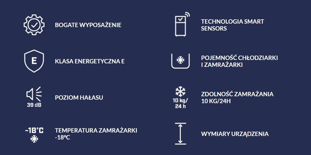 Lodówka z zamrażalnikiem dolnym Multi Door Full No Frost MPM-434-SBF-08 białe szkło - zdjęcie 7