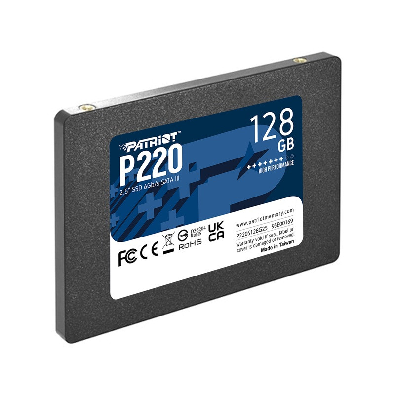 SSD Patriot P220 128GB SATA3 2,5" - zdjęcie 1