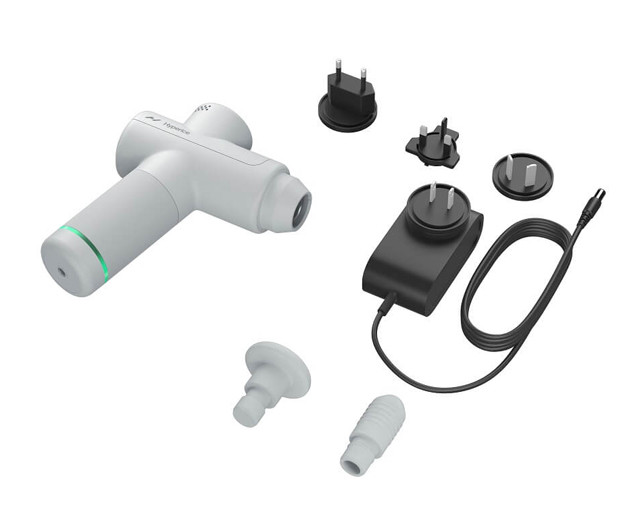 Masażer ręczny Hyperice Hypervolt Go 2.0 biały - zdjęcie 6