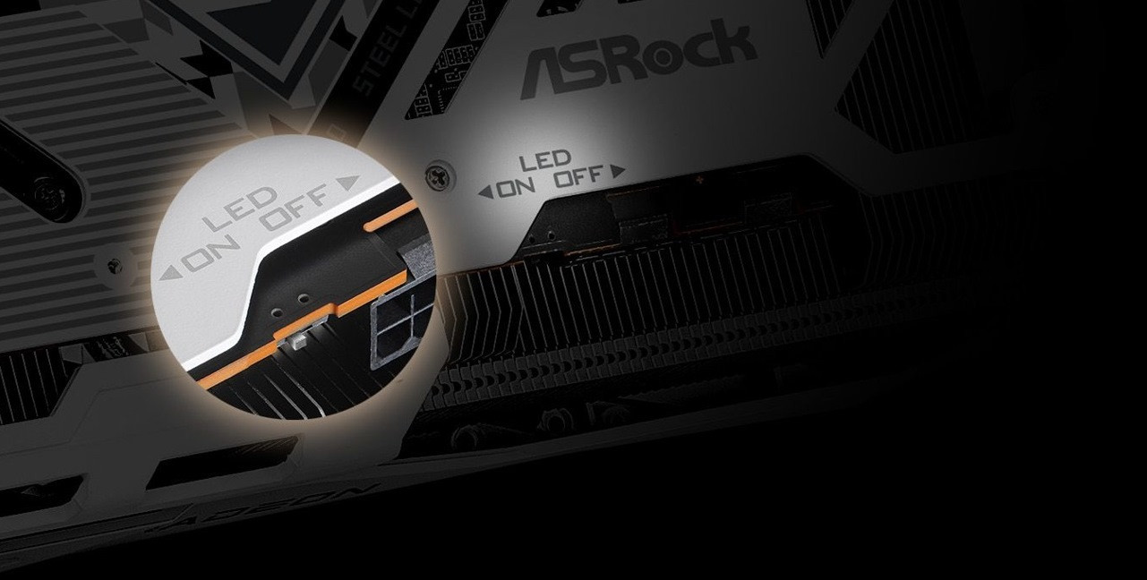 Karta graficzna ASRock Radeon RX 7800 XT Steel Legend 16GB OC - zdjęcie 5
