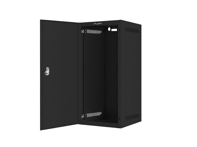 LANBERG SZAFA WISZĄCA RACK 10" 12U 280X310 CZARNA - zdjęcie 1
