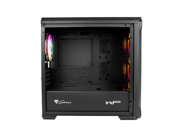 GENESIS OBUDOWA IRID 503 ARGB MICRO TOWER - zdjęcie 3