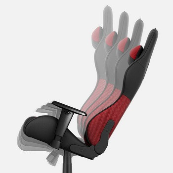 Fotel gamingowy Huzaro Force 6.2 Red Mesh - zdjęcie 8