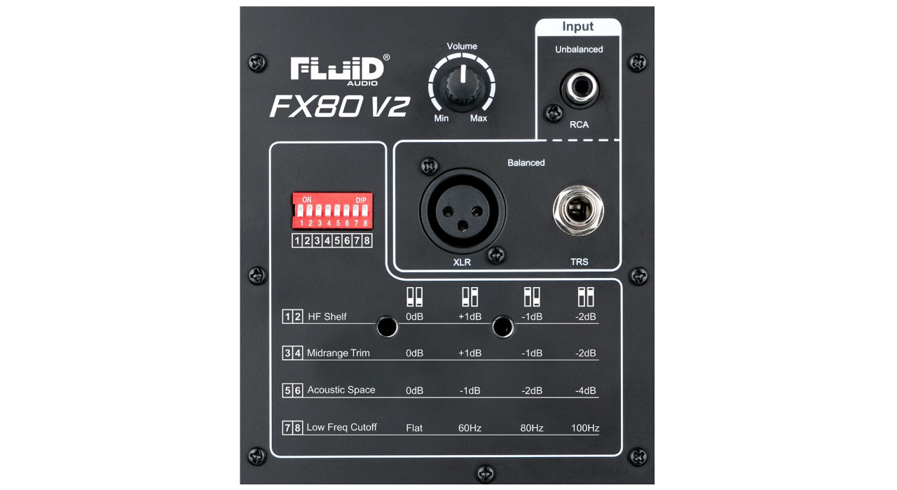 Fluid Audio FX80 V2 - Aktywny monitor studyjny - zdjęcie 5