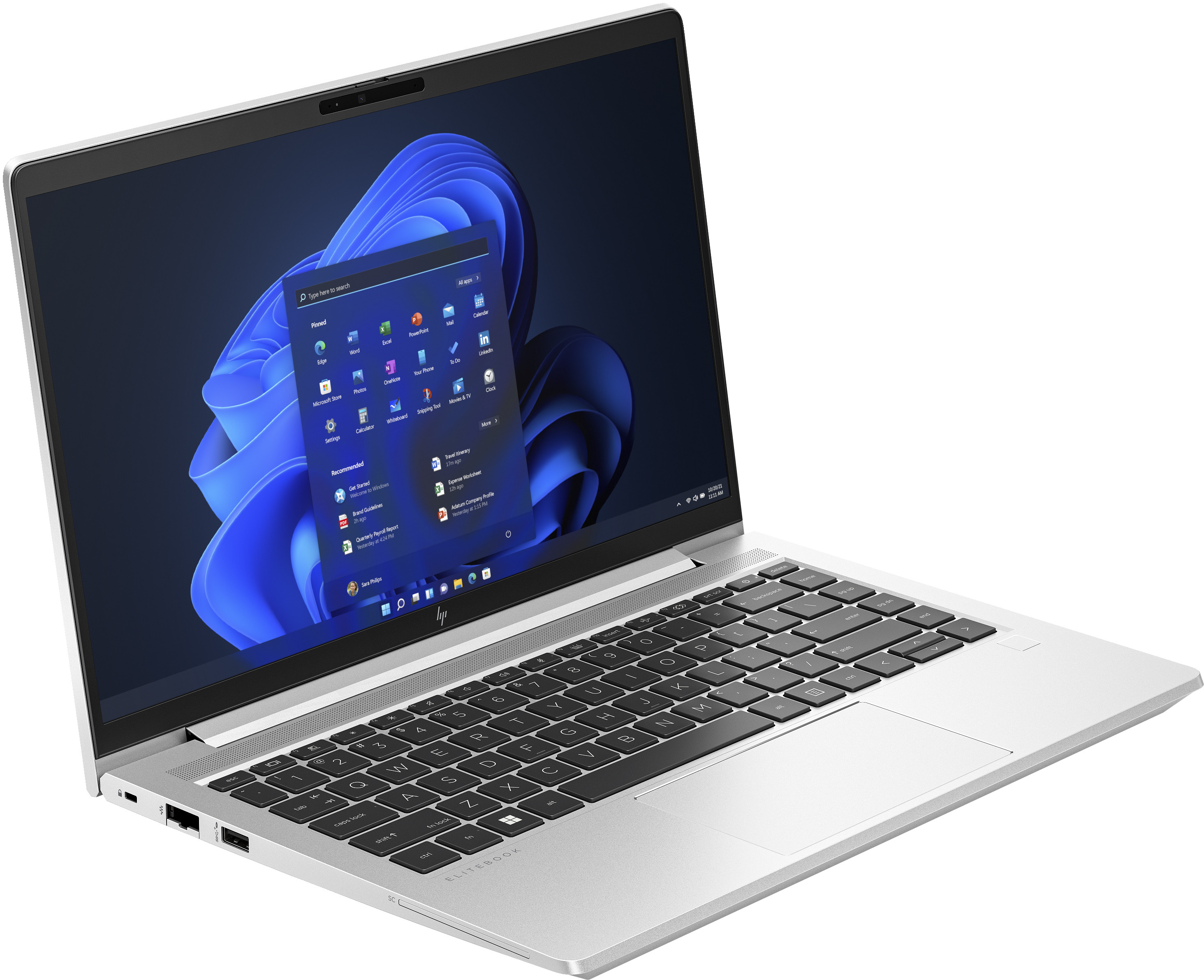 HP EliteBook 640 G10 i5-1345U 14" FHD 16GB SSD256 BT W11Pro Natural Silver (REPACK) 2Y - zdjęcie 3