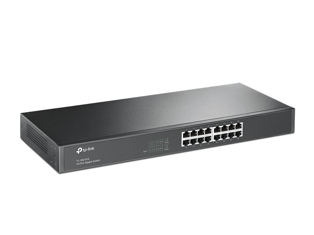 TP-Link TL-SG1016 Switch Rack 16x10/100/1000Mbps - zdjęcie 1