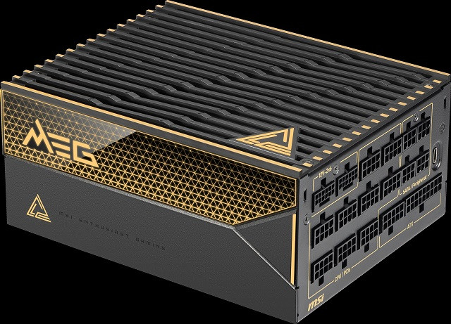 Zasilacz MSI MEG Ai1600T 1600W PCIE5 80+ Titanium ATX 3.1 (306-7ZPEX11-CE0) - zdjęcie 2