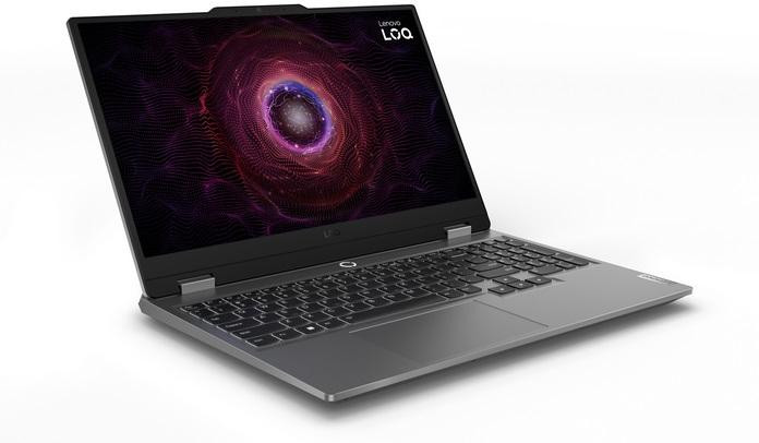 Lenovo LOQ 15ARP9 Ryzen 7 7435HS 15.6" FHD IPS 300nits AG 144Hz 16GB DDR5 4800 SSD512 GeForce RTX 4060 8GB NoOS Luna Grey - zdjęcie 2
