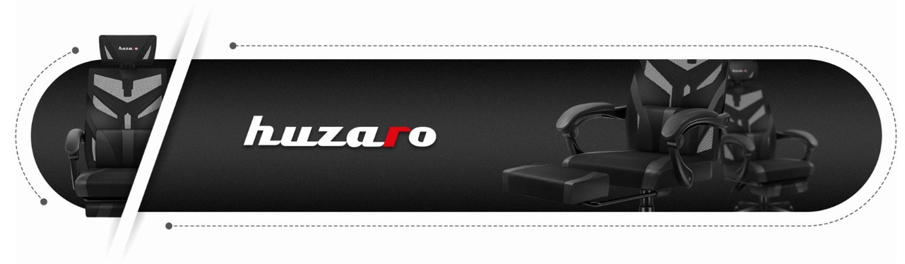 Fotel gamingowy Huzaro Combat 5.0 Black - zdjęcie 1