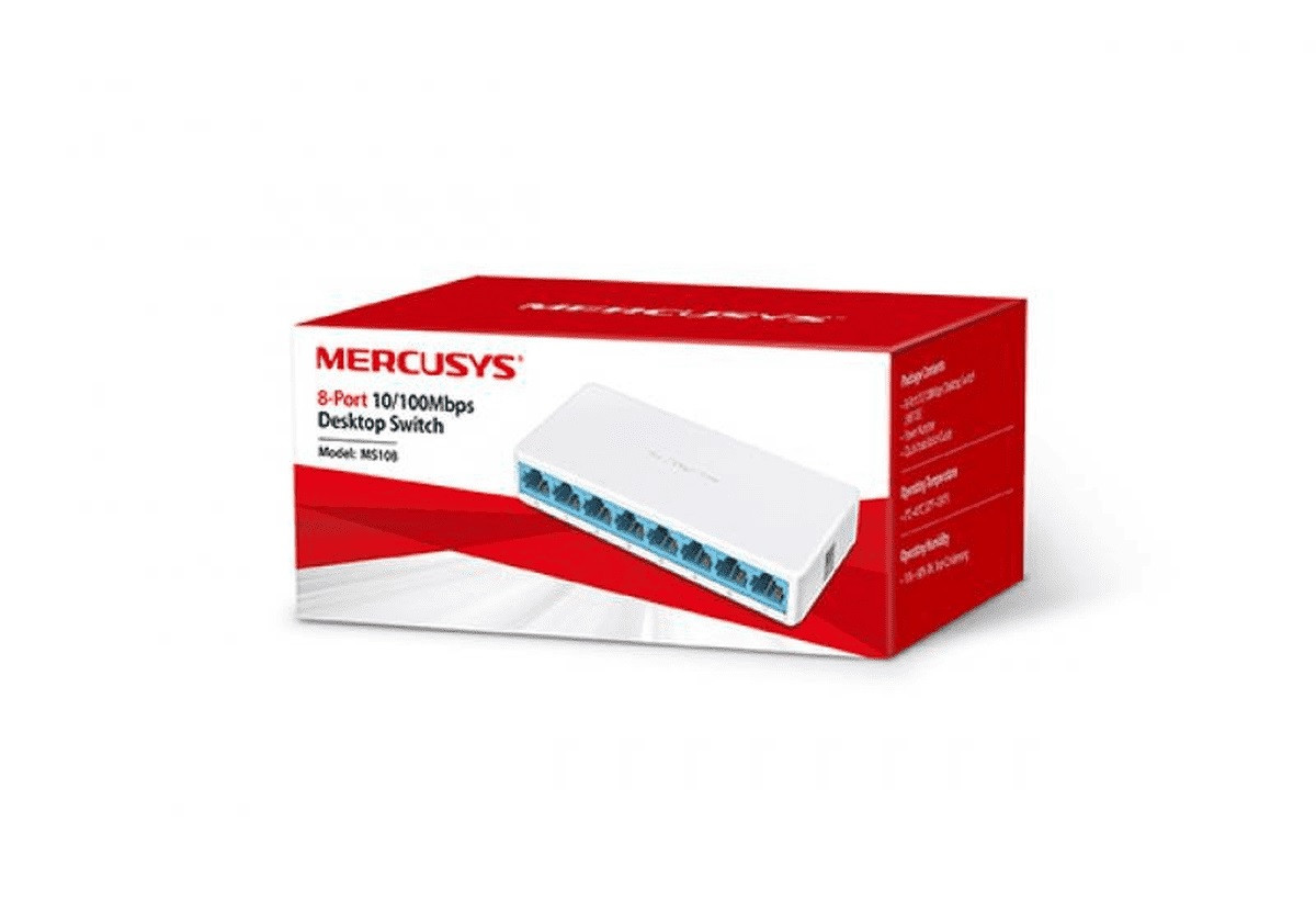 Switch Mercusys MS108 - zdjęcie 2