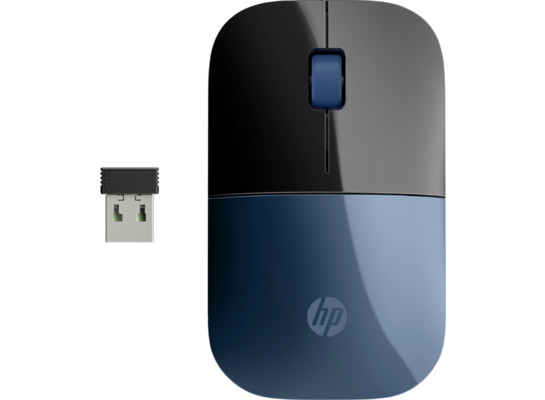 Mysz HP Z3700 Wireless Mouse Red bezprzewodowa czarno-czerwona V0L82AA - zdjęcie 3