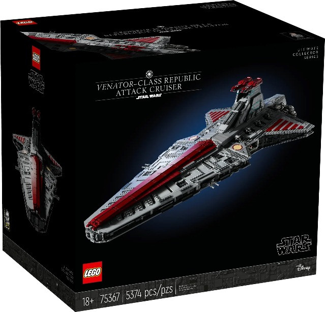 LEGO Star Wars 75367 Gwiezdny Niszczyciel typu Venator - zdjęcie 1