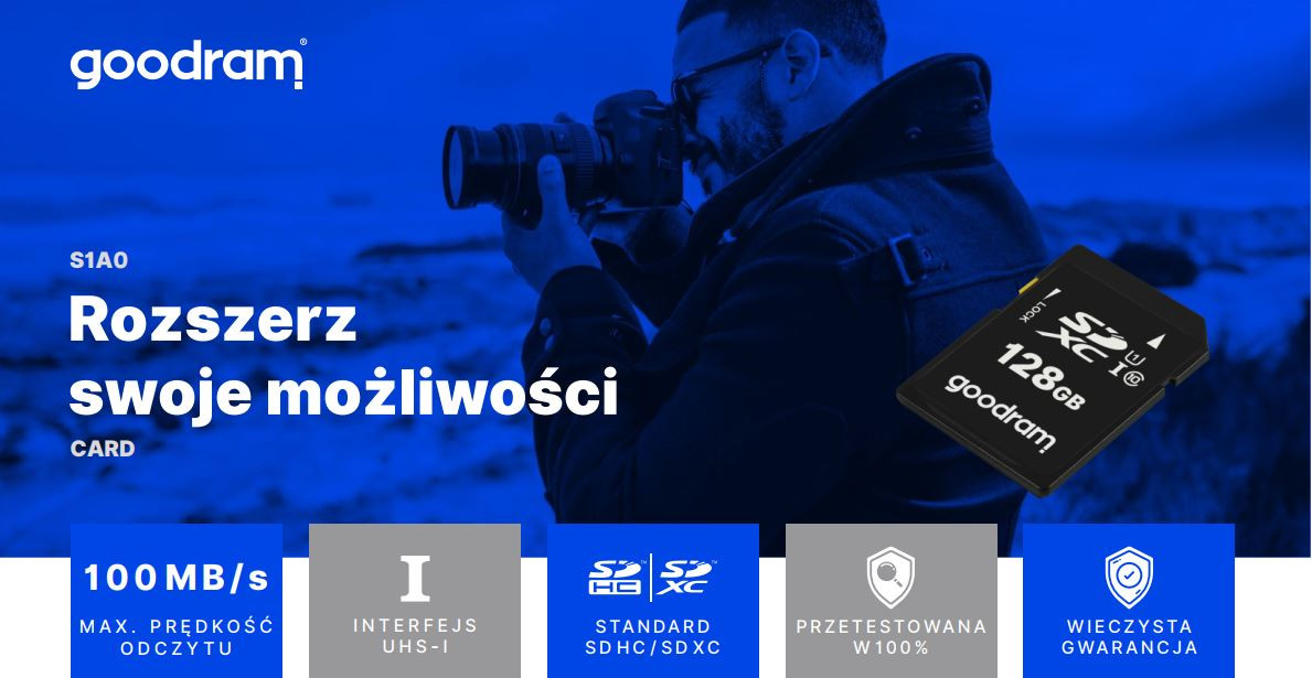 GOODRAM SDHC 16GB CL10 UHS I - zdjęcie 1