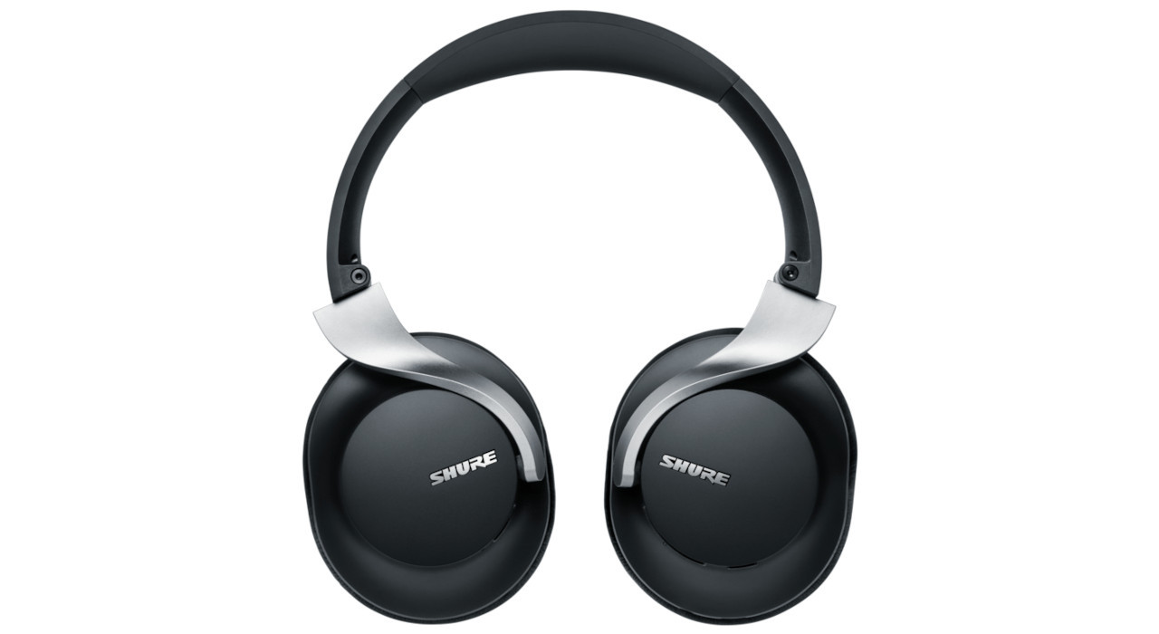 Shure SBH1DYBK1-EFS - Profesjonalne słuchawki bezprzewodowe AONIC 40 z systemem ANC (czarne) - zdjęcie 2
