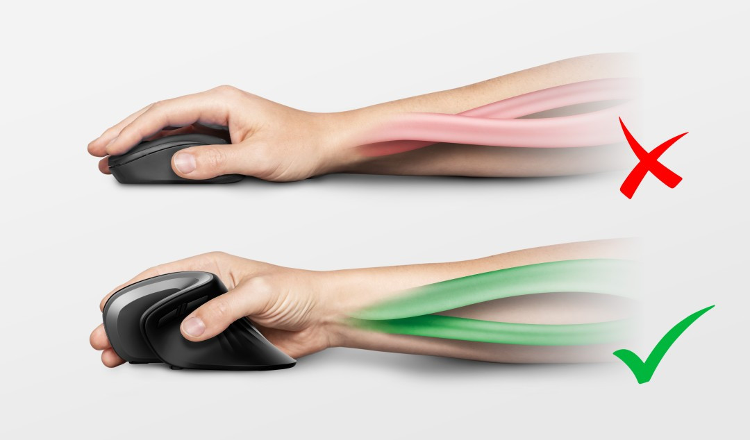 Mysz TRUST Verro Ergonomic Wireless Mouse (23507) - zdjęcie 2