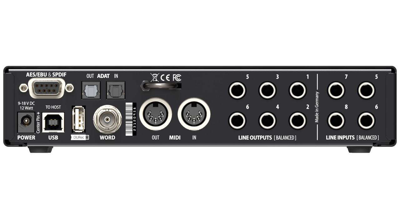 RME FIREFACE UCX II - Interfejs Audio USB [20 IN/ 20 OUT] - zdjęcie 6