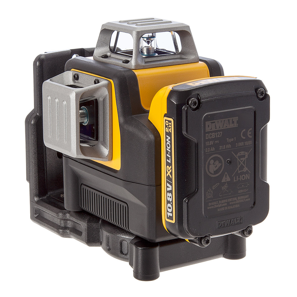 AKU laser krzyżowy zielony 10,8V/2,0Ah DEWALT - zdjęcie 4