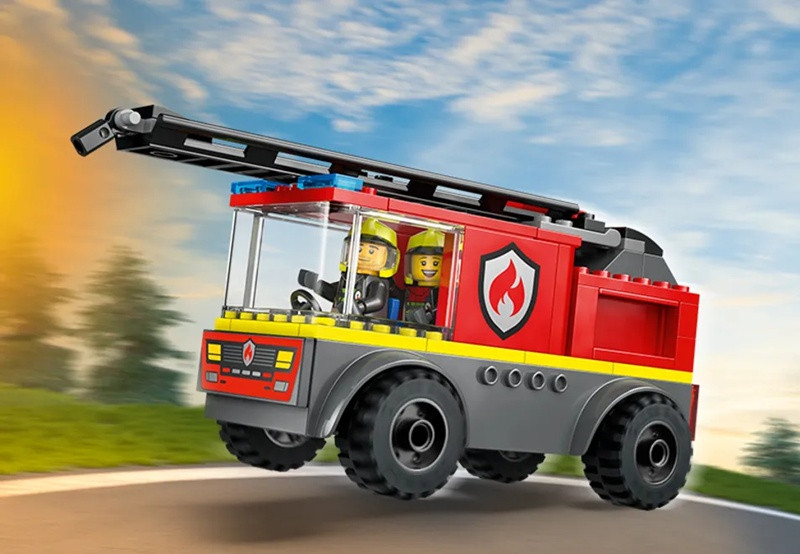LEGO CITY 60463 Wóz strażacki z drabiną - zdjęcie 4