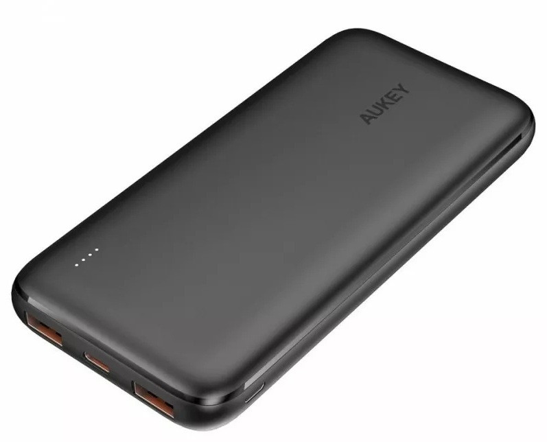 AUKEY POWERBANK 10000 MAH USB-C, 2X USB-A 18W - zdjęcie 1