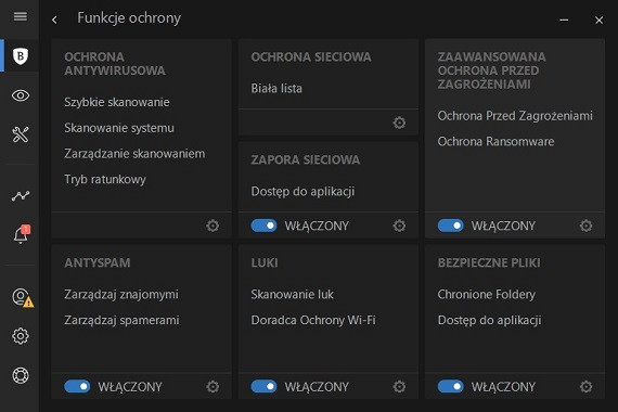Oprogramowanie antywirusowe Bitdefender Total Security Multi-Device ESD 10 stan/12m - zdjęcie 6