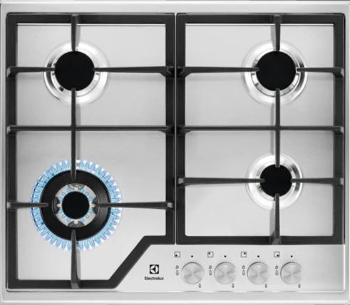 Płyta gazowa ELECTROLUX EGS6436WW biała - zdjęcie 2