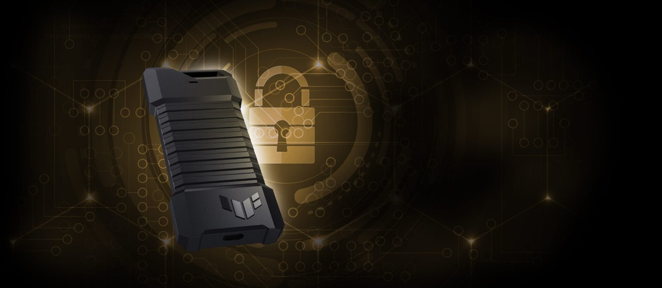 Dysk zewnętrzny SSD Asus TUF Gaming AS1000 1TB Czarny - zdjęcie 5