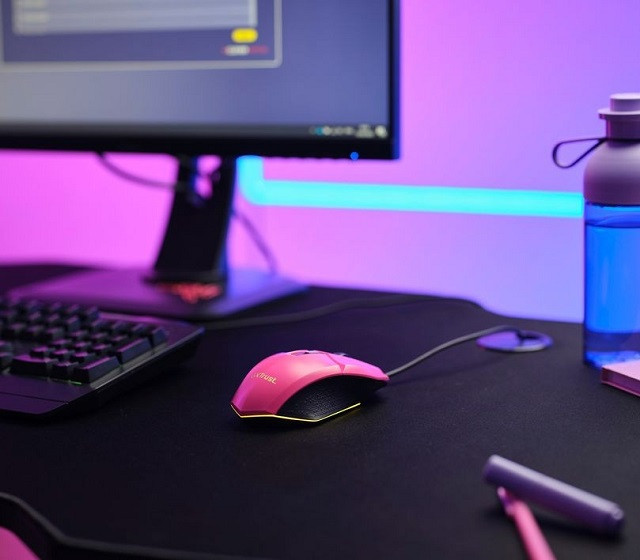 Mysz gamingowa TRUST FELOX GAMING GXT109P Różowa (25068) - zdjęcie 4