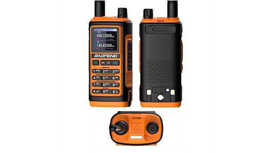 Krótkofalówka Baofeng UV-17E Pomarańczowa - zdjęcie 3