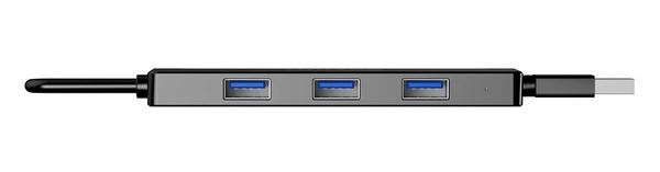 UNITEK HUB USB-A 4X USB-A 5 GBPS, CZARNY - zdjęcie 3