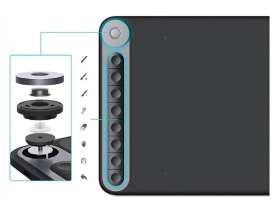 Tablet graficzny Huion Q620M - zdjęcie 4