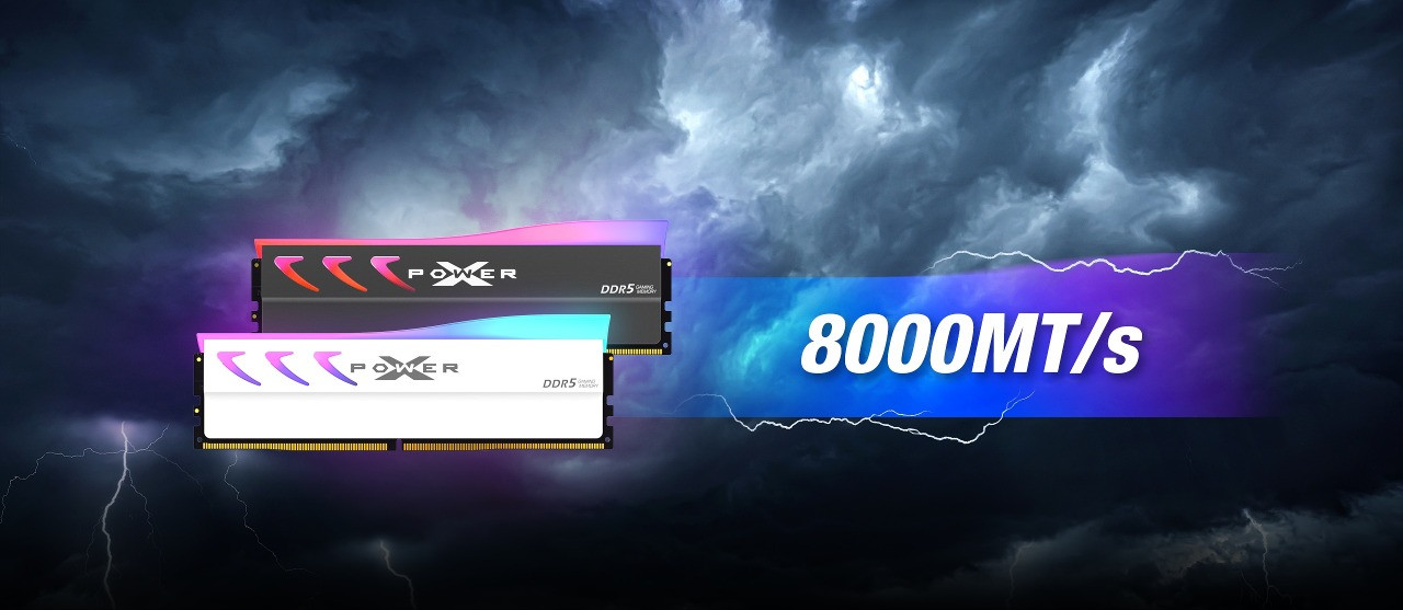 Silicon Power XPOWER Storm RGB Gaming DDR5 64GB (2x32GB) 6400MHz CL32 - zdjęcie 2