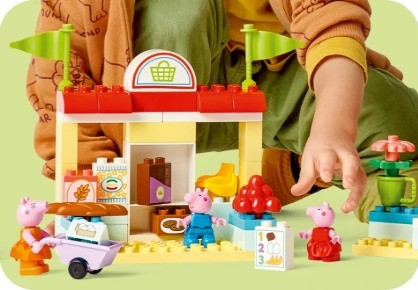 LEGO Peppa Pig 10434 Peppa i supermarket - zdjęcie 4