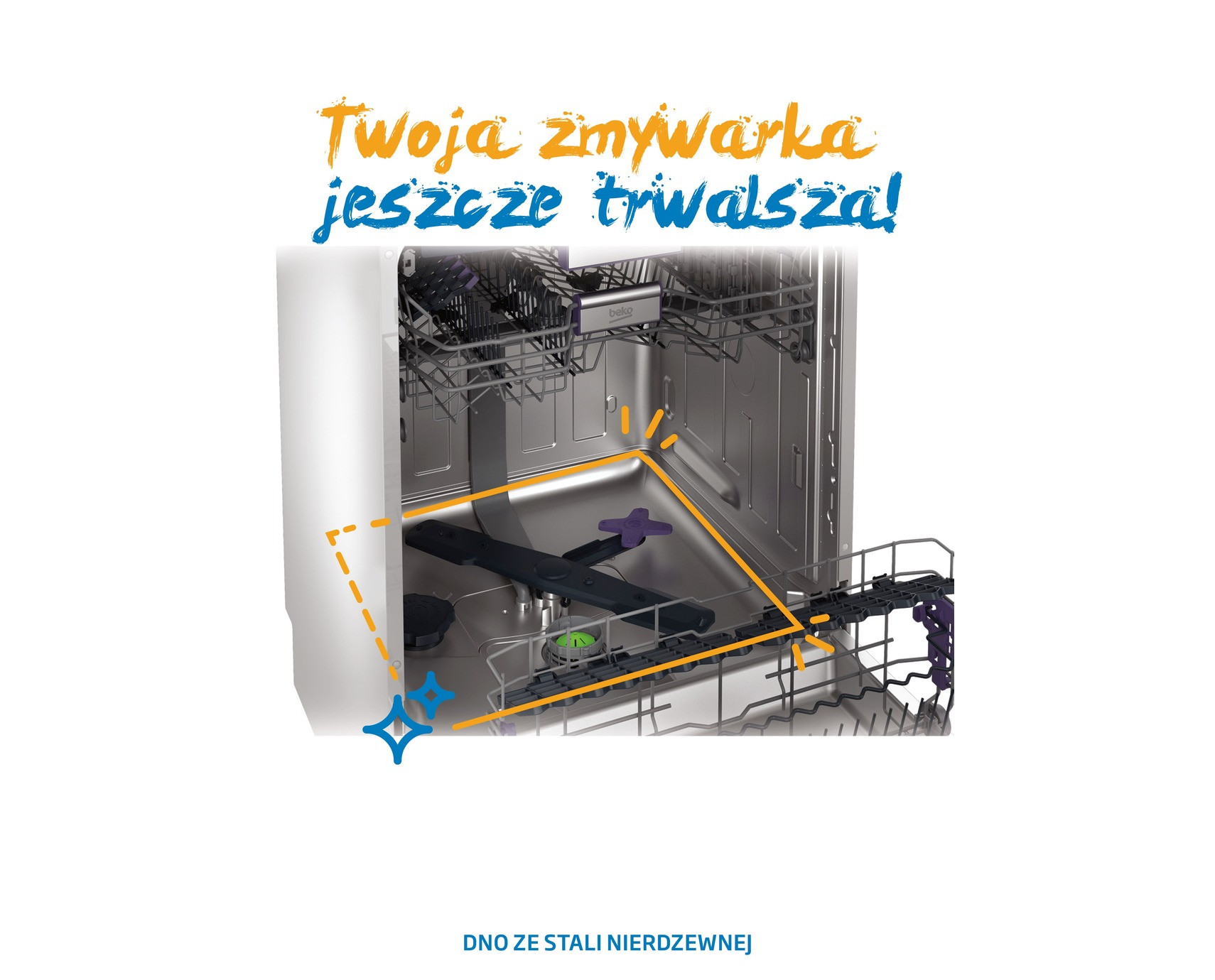Zmywarka do zabudowy BEKO DIN35320 - zdjęcie 2