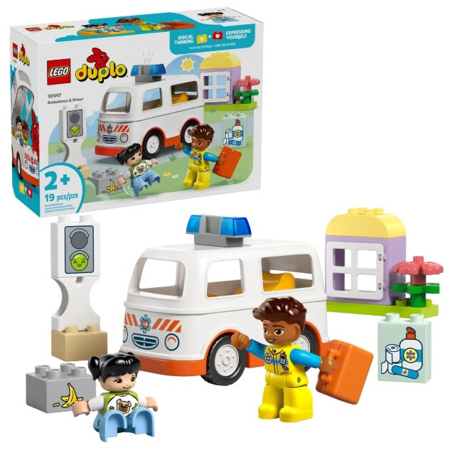 LEGO DUPLO TOWN 10447 Karetka z kierowcą - zdjęcie 1