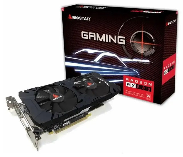 Karta graficzna BIOSTAR Radeon RX 580 8GB GDDR5 (VA5815RQ82) - zdjęcie 1