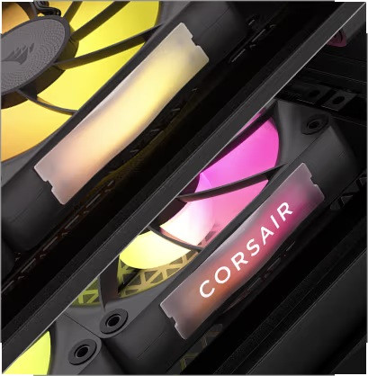CORSAIR iCUE LINK TITAN 280 RX RGB AIO, 280mm Radiator, Liquid CPU Cooler - zdjęcie 9