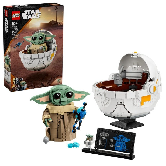 LEGO STAR WARS 75403 Grogu w wózku - zdjęcie 1
