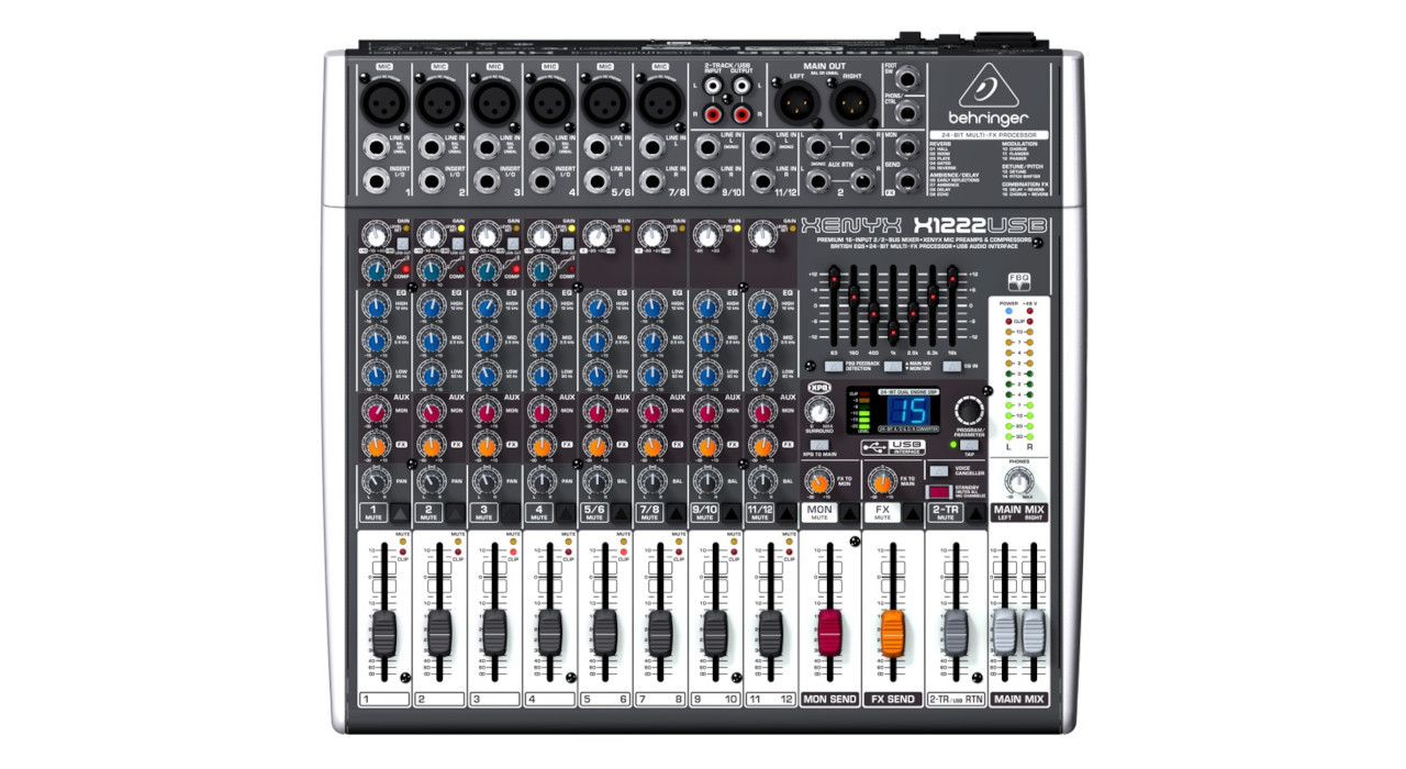 Behringer X1222USB - Mikser audio - zdjęcie 1