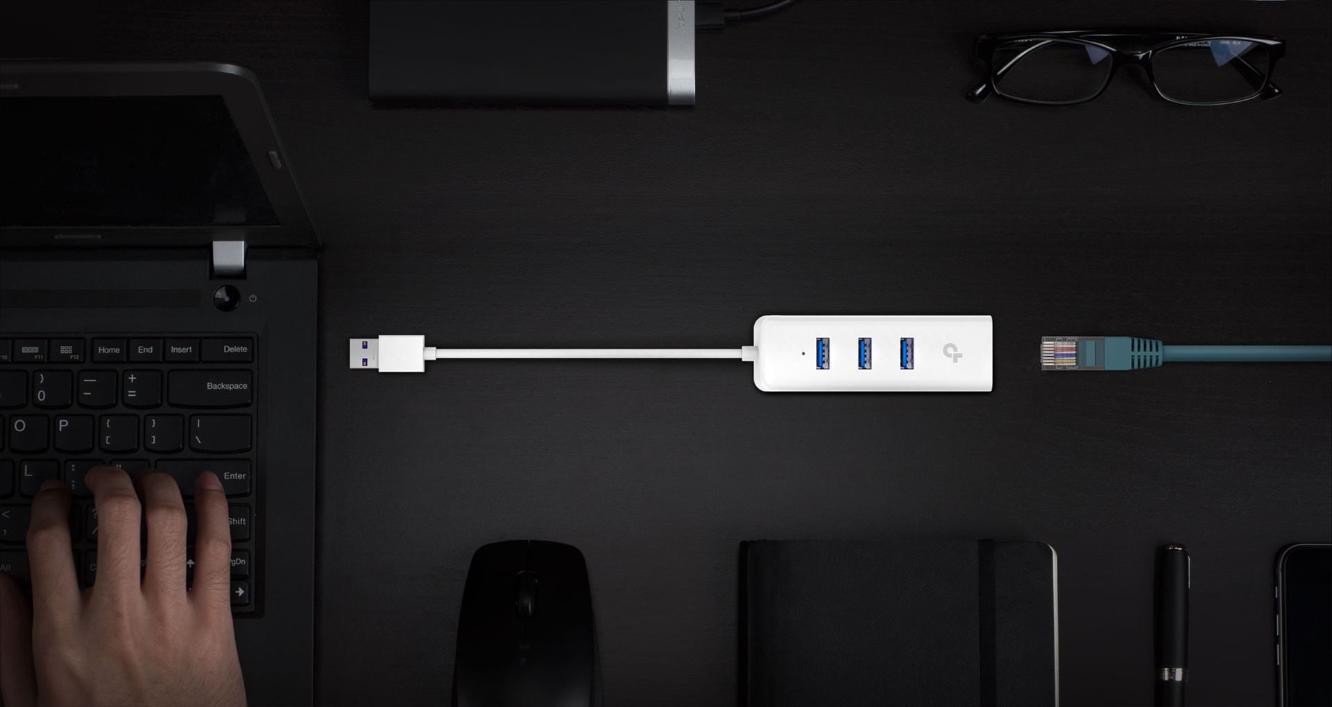Karta sieciowa TP-Link UE330 (USB 3.0 1Gb/s RJ45) - zdjęcie 3