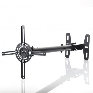 UCHWYT SUFITOWY DO PROJEKTORA P-107B 15KG CZARNY - zdjęcie 3