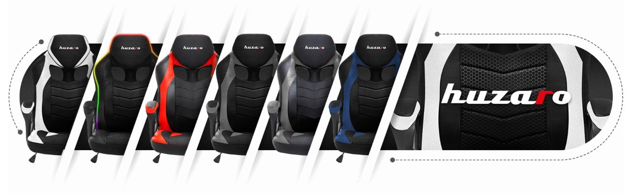 Fotel gamingowy Huzaro Force 2.5 White Mesh - zdjęcie 1