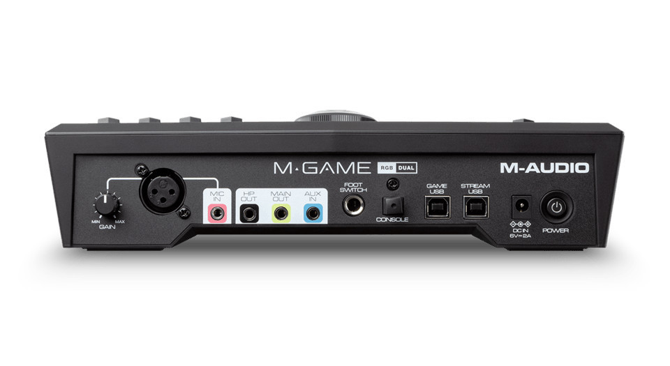 M-AUDIO M-Game RGB Dual - Interfejs USB - zdjęcie 2