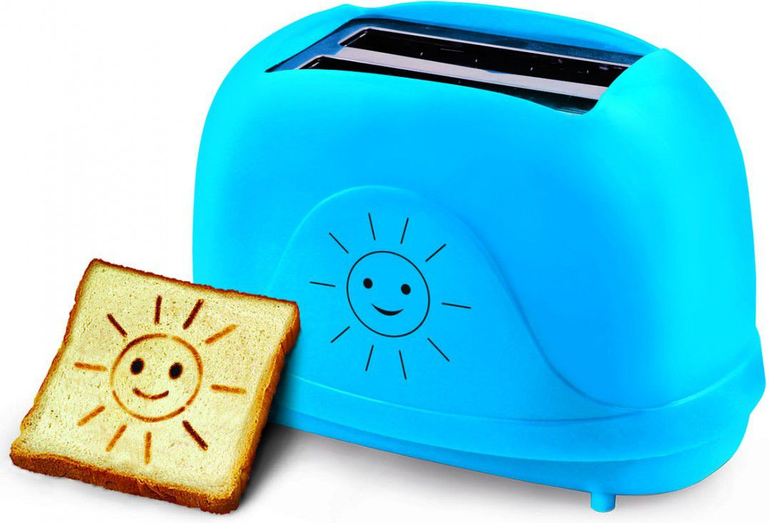 Esperanza EKT003B toster SMILEY 3 w 1 - NIEBIESKI - zdjęcie 2