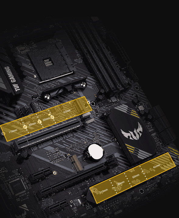 Płyta główna ASUS TUF GAMING B550-PLUS - zdjęcie 2