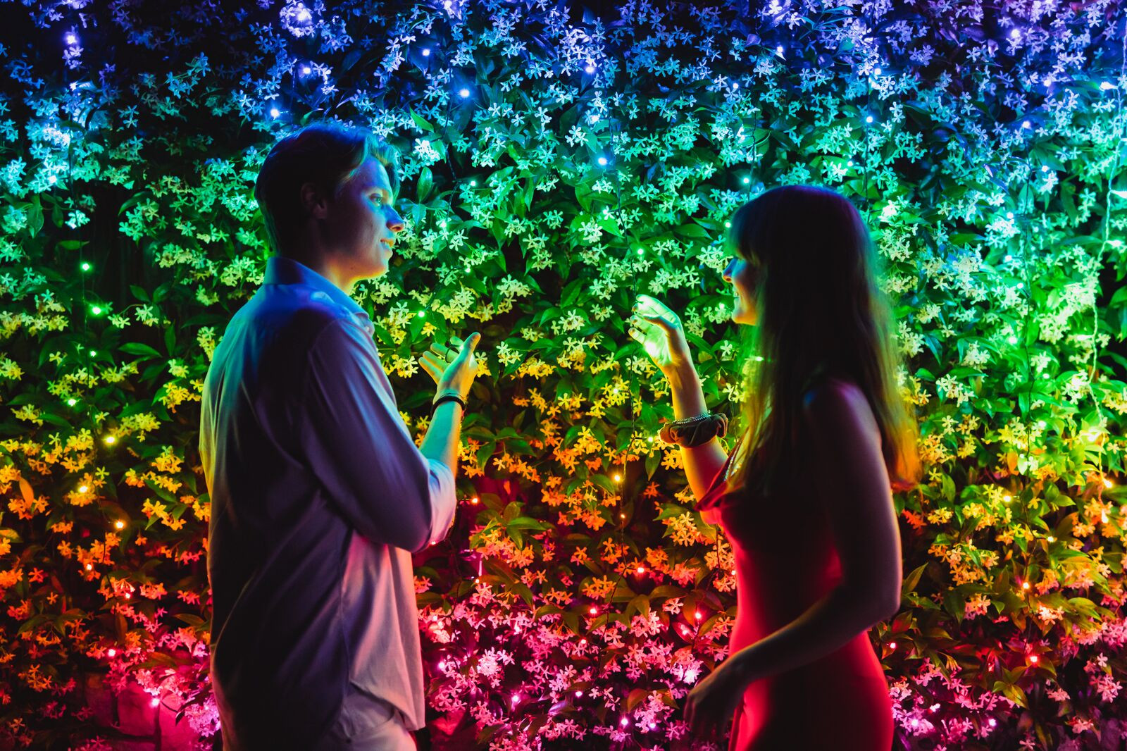 Inteligentne lampki choinkowe Twinkly 600 RGB 48m - zdjęcie 5